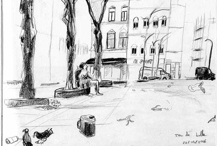 Place du jeu de balle, Bruxelles
